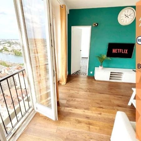 Ciel De Paris : Vue Tour Eiffel Apartment Choisy-le-Roi Exterior foto